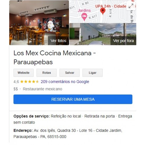 Cliente - Los Mex - Comida Mexicana -Parauapebas - PA